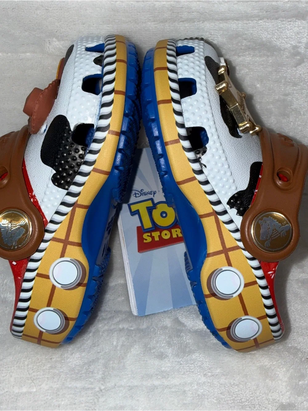 Crocs x Toy Story Woody Classic Clog Toddler C5 Disney Pixar NWT 209470-4GX